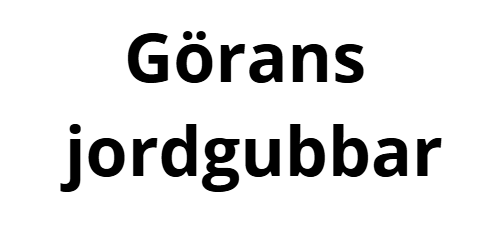 Görans jordgubbar