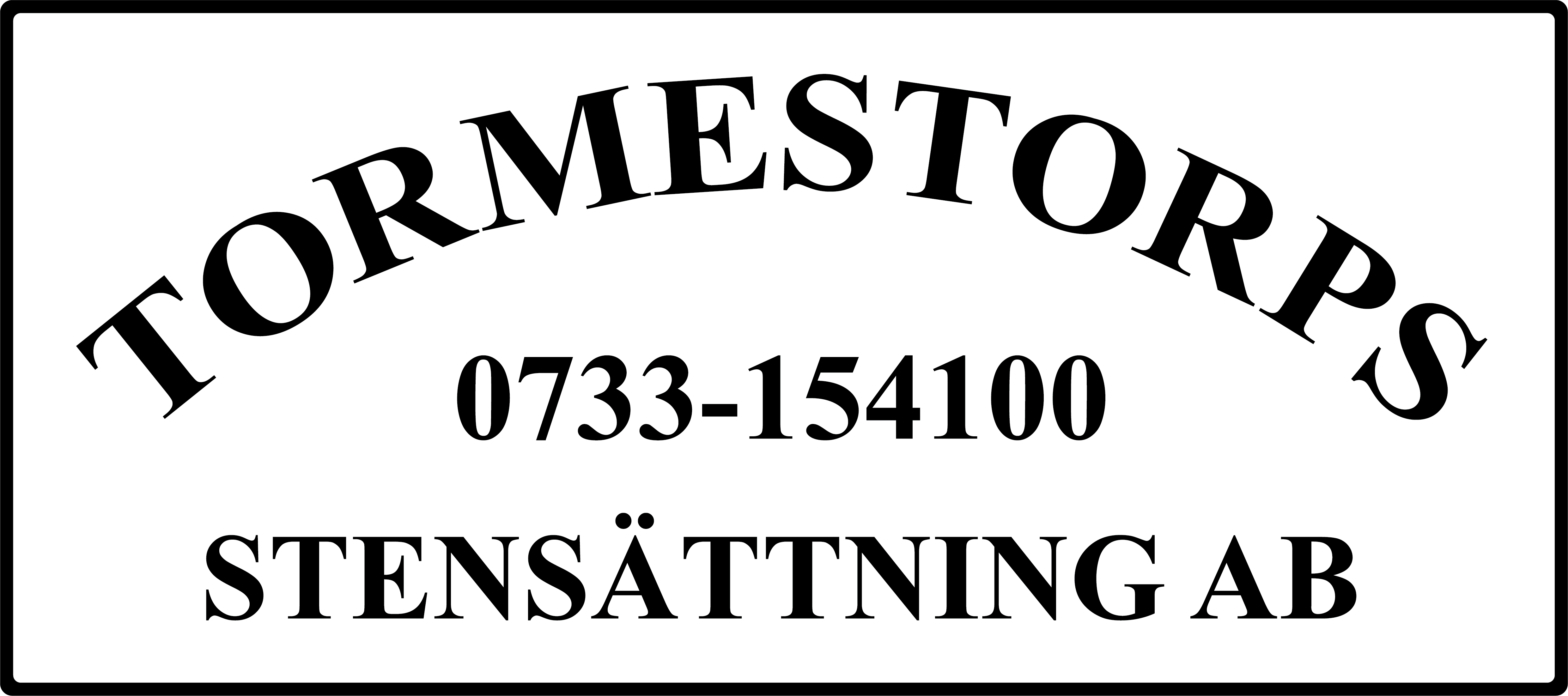 Tormestorps Stensättning AB