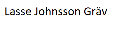 Lasse Johnssons Gräv AB